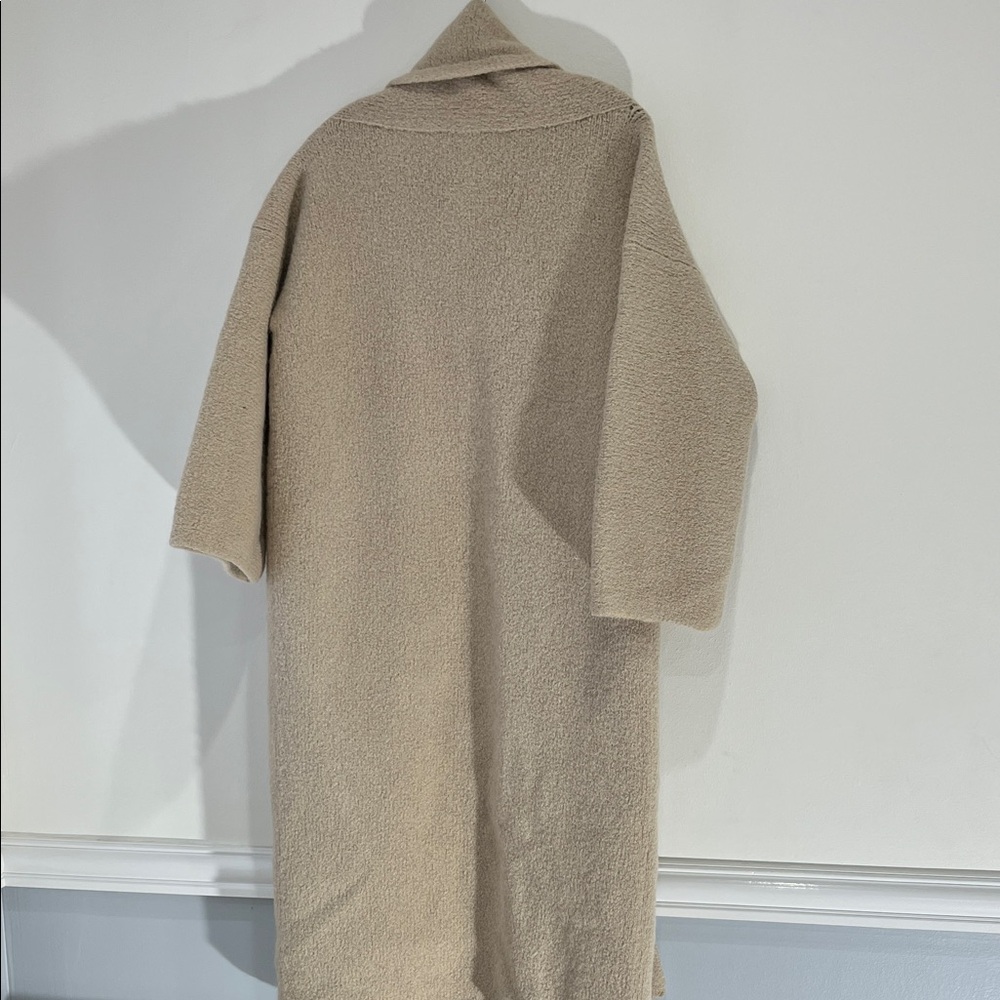 Lauren Manoogian Women's Tan Coat - Picture 13 of 14
